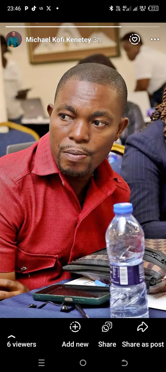 Michael Kofi Kenetey portrait